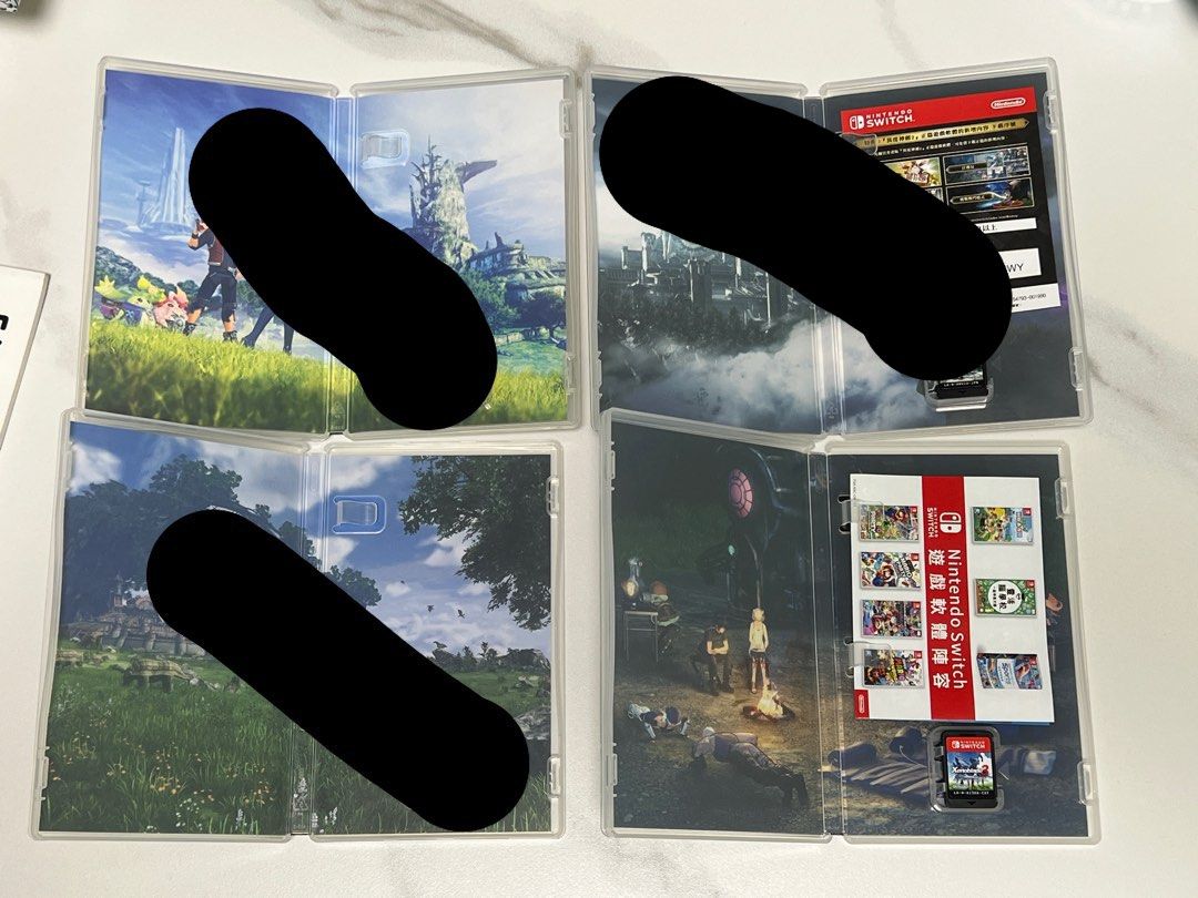 Switch Games （分類：Nintendo 任天堂）位於 Hong Kong。 由 hocarmenho 提交（商品編號 1389973513，圖片 2）。簡介： Nintendo Switch Xenoblade 異度神劍 (1-3)+外傳全 單買： -1. Definitive Edition 終極版 $150 （已售） -2. Xenoblade2 黃金之國伊拉 $250 （已售） -3. Xenoblade2 $250 （已售） -4. Xenoblade3 $150 盒內包含遊戲卡帶和說明書（均完好無缺）對應中文 。