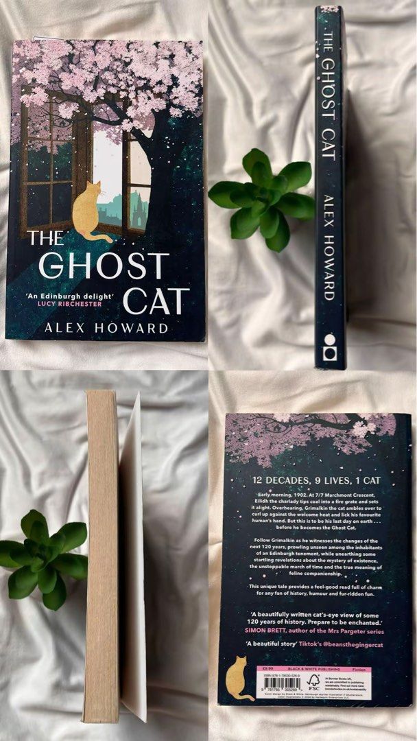 The Ghost Cat by Alex Howard (Category: Storybooks) located in Manila. Submitted by celestialchapterph (Listing ID 1465537717, Image 2). Description: good reads rating: 3.5 genre: historical fiction and magical realism condition: excellent condition synopsis: following a cat through his nine lives in Edinburgh, moving through the ever-changing city and its inhabitants over centuries. mop: gcash / paymaya / banktransfer mod: j&t or lalamove 📍Para