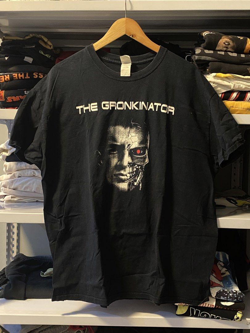 The Gronkinator Terminator Rob Gronkowski (Category: Tshirts & Polo Shirts ) located in Manila. Submitted by ds.ocxp (Listing ID 1465451046, Image 1). Description: 22x29 Hairline cracks.