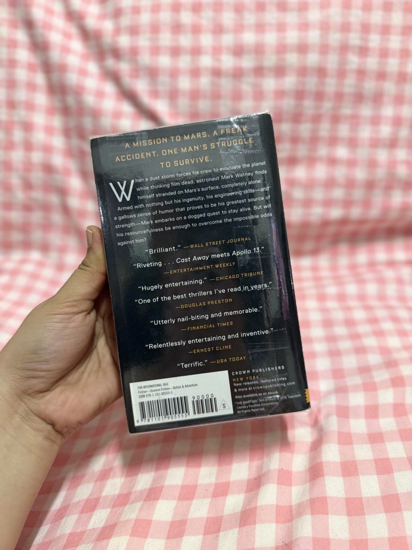 The Martian by Andy Weir (Category: Storybooks) located in Calauan. Submitted by itsmeshereadss (Listing ID 1465502117, Image 3). Description: - preloved MMPB SIZE - minimal tanning.