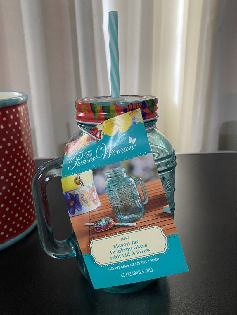 The Pioneer Woman (Category: Announcements) located in Manila. Submitted by glen_n (Listing ID 1465488003, Image 2). Description: Authentic The Pioneer Woman Both Brandnew never used Mason Jar 500 Mug 500 🚚Strictly for pick-up or Lalamove only. Shipping fee to be shouldered by the buyer. 📍Paranaque City .