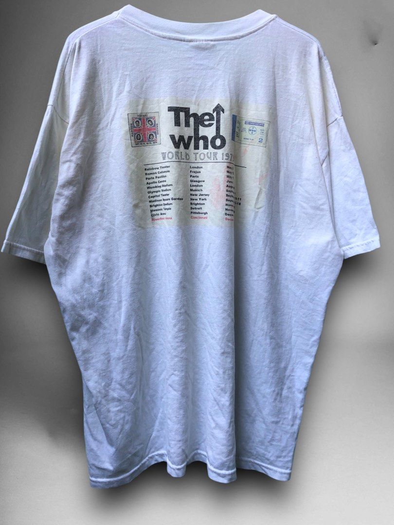 the who band shirt (Category: Tshirts & Polo Shirts ) located in Manila. Submitted by zethfromm4dw0rld (Listing ID 1465578074, Image 2). Description: 25x29 LASPIÑAS LOC PM IF INTERESTED .