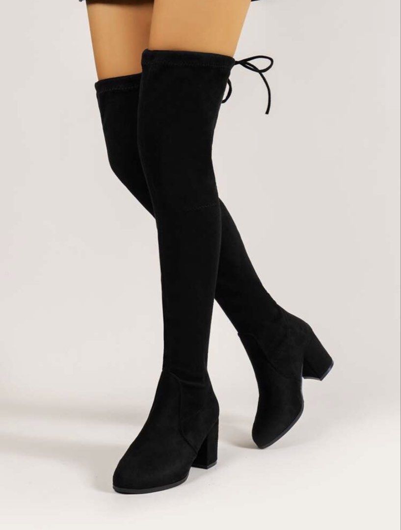 THIGH HIGH HEEL BOOTS (Category: Boots) located in Argao. Submitted by izsacollection (Listing ID 1465504760, Image 1). Description: 37 & 38 (2pcs available).