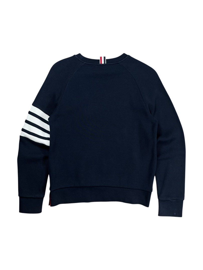 Thom Browne Waffle Knitted (Category: Longsleeves) located in Bacolod City. Submitted by gabinuks2039771 (Listing ID 1465528034, Image 2). Description: 20x24 Not sure if authentic Dm if interested .