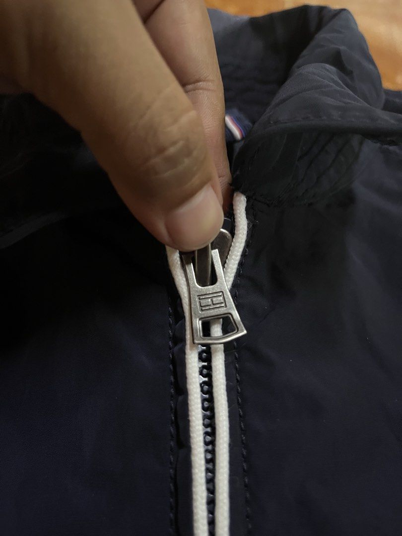 Tommy hilfiger Harrington Jacket (Category: Coats, Jackets and Outerwear) located in Tacloban City. Submitted by trippy_thrift_finds (Listing ID 1465410710, Image 3). Description: Medium 25 lenght 22 width Excellent condition Dm for inquiries.
