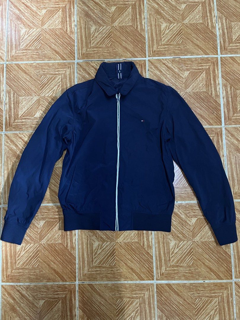 Tommy hilfiger Harrington Jacket (Category: Coats, Jackets and Outerwear) located in Tacloban City. Submitted by trippy_thrift_finds (Listing ID 1465410710, Image 1). Description: Medium 25 lenght 22 width Excellent condition Dm for inquiries.