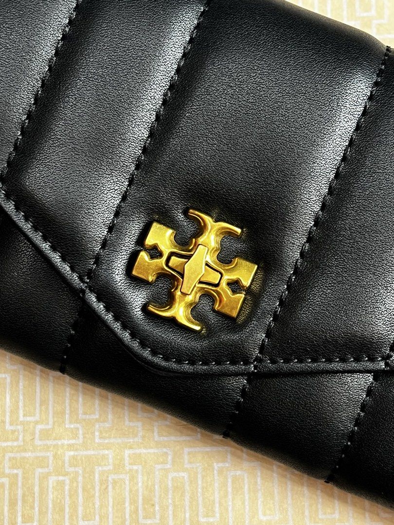 Tory Burch Kira Quilted Envelope Wallet (Category: Luxury Bags & Wallets) located in Cavite. Submitted by fashion_fab (Listing ID 1465426560, Image 3). Description: Onhand and ready to ship Tory Burch Kira Quilted Envelope Wallet in Black 100% Original and brandnew Comes with box and paperbag LBC shipping, payment thru Unionbank/BPI/Gcash.