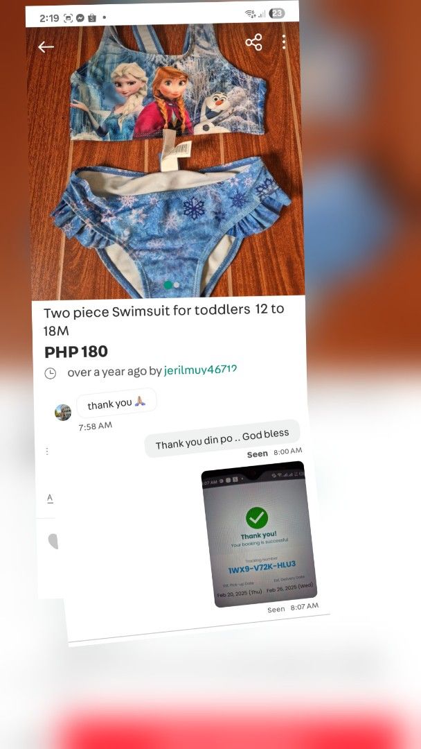 TRANSACTION | LEGIT | PROOF | AUTHENTICATION (Category: Announcements) located in Cebu City. Submitted by jerilmuy46712 (Listing ID 1465418955, Image 2). Description: *LEGIT TRANSACTION * BUYERS *CAROUSELL .