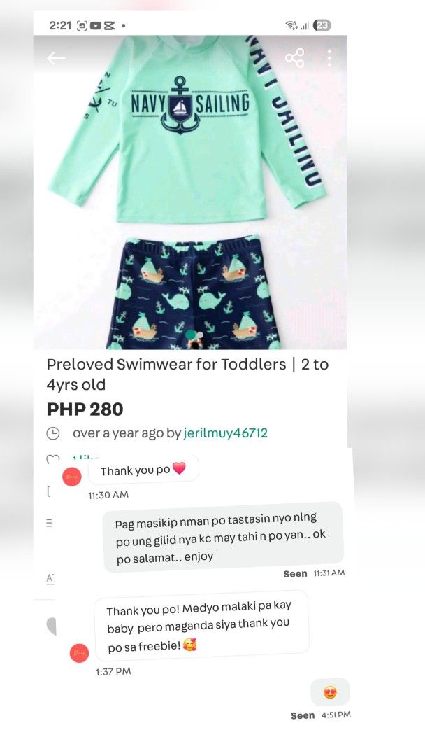 TRANSACTION | LEGIT | PROOF | AUTHENTICATION (Category: Announcements) located in Cebu City. Submitted by jerilmuy46712 (Listing ID 1465418955, Image 3). Description: *LEGIT TRANSACTION * BUYERS *CAROUSELL .