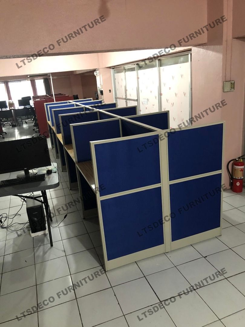 TWO TONE WORKSTATION CUBICLES OFFICE PARTITION (Category: Office Furniture & Fixtures) located in Quezon City. Submitted by gel-4297 (Listing ID 1465440494, Image 1). Description: LTSDECO Home and Office Furniture Trading MANUFACTURER • FABRICATOR • SUPPLIER Looking for office furniture, modular partitions, workstations, or customized furniture? We can help! LTSDECO Home and Office Furniture Trading is a trusted manufacturer, fabricator, and supp