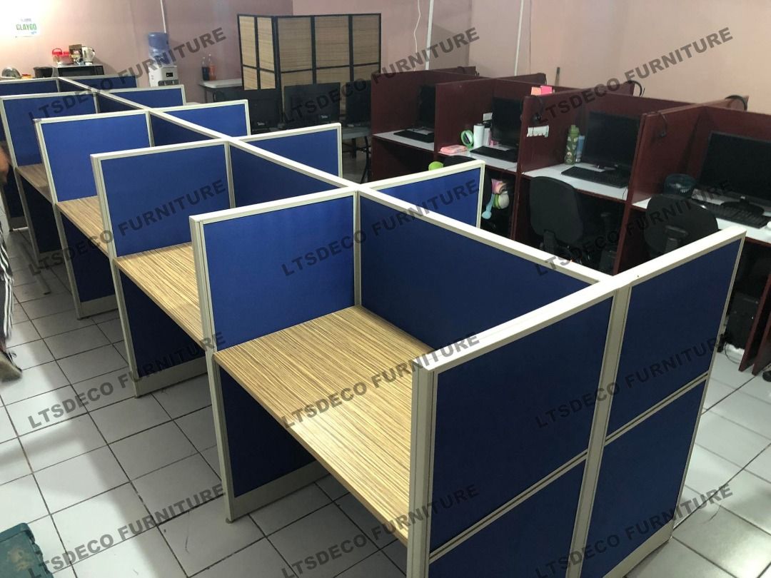TWO TONE WORKSTATION CUBICLES OFFICE PARTITION (Category: Office Furniture & Fixtures) located in Quezon City. Submitted by gel-4297 (Listing ID 1465440494, Image 3). Description: LTSDECO Home and Office Furniture Trading MANUFACTURER • FABRICATOR • SUPPLIER Looking for office furniture, modular partitions, workstations, or customized furniture? We can help! LTSDECO Home and Office Furniture Trading is a trusted manufacturer, fabricator, and supp