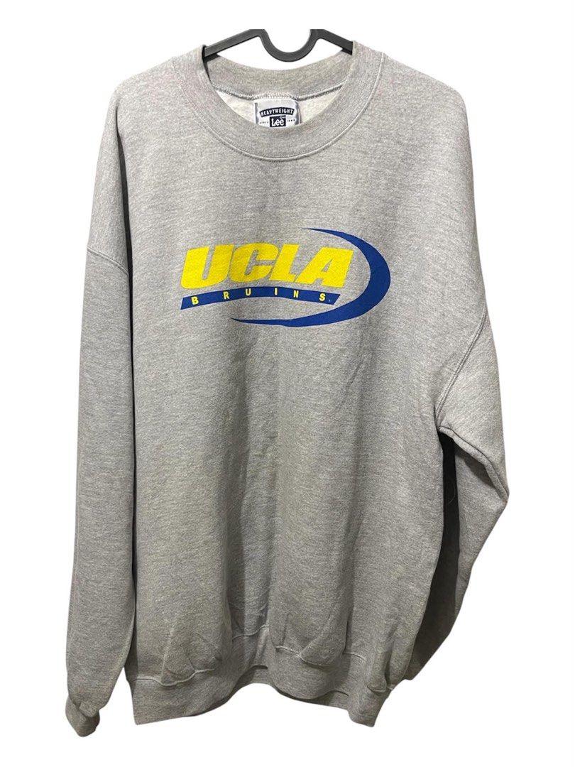 UCLA Sweater (Category: Coats, Jackets and Outerwear) located in Manila. Submitted by dream.cream (Listing ID 1465419956, Image 1). Description: Vintage 90’s UCLA Crewneck Size: XL Color: Gray Dimensions (Inches): Length: 30 Width: 25.5.
