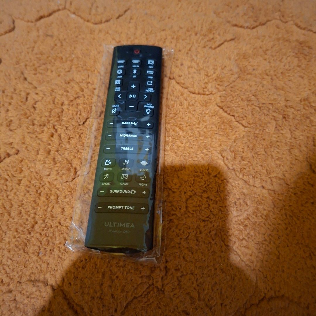 Ultimea soundbar speaker remote control (Category: Cleaning Tools & Supplies) located in Pasig City. Submitted by last_price_posted (Listing ID 1465479030, Image 2). Description: .