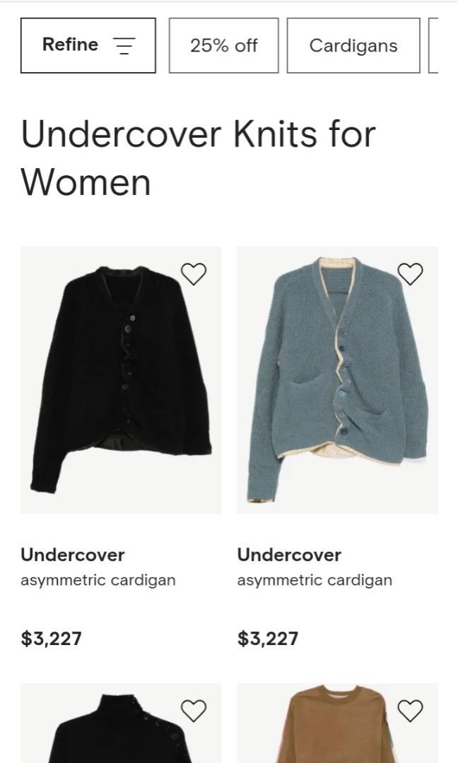 Undercover×U ladies wool light size S bnwt srp £500 (Category: Longsleeves) located in La Trinidad. Submitted by designeritems2000 (Listing ID 1465415149, Image 2). Description: .