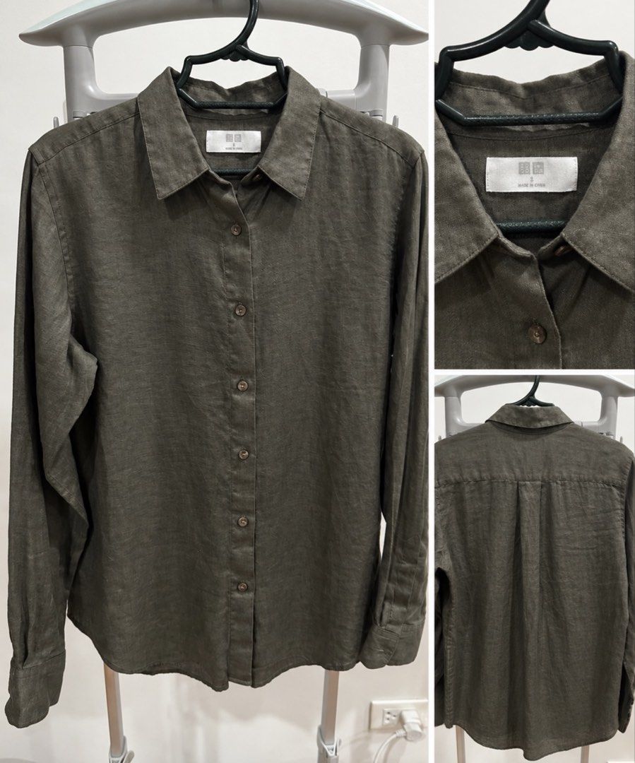 Uniqlo Linen Blend Long Sleeve (Category: Longsleeves) located in Manila. Submitted by goodthingspreloved.92 (Listing ID 1465525193, Image 1). Description: .
