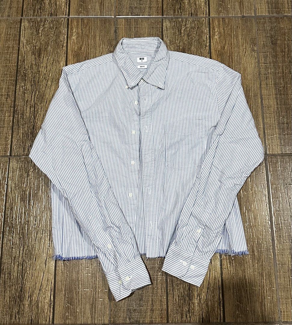 UNIQLO LONGSLEEVE (Category: Longsleeves) located in Manila. Submitted by urban-vintage_2 (Listing ID 1465527247, Image 1). Description: ISSUE: NONtE ( NEED WASH ) MOP :GCASH ( NO COD ) SHIP VIA : LALAMOVE & J&T LOCATION : PASIG CITY LENGTH : 22 WIDTH : 20.