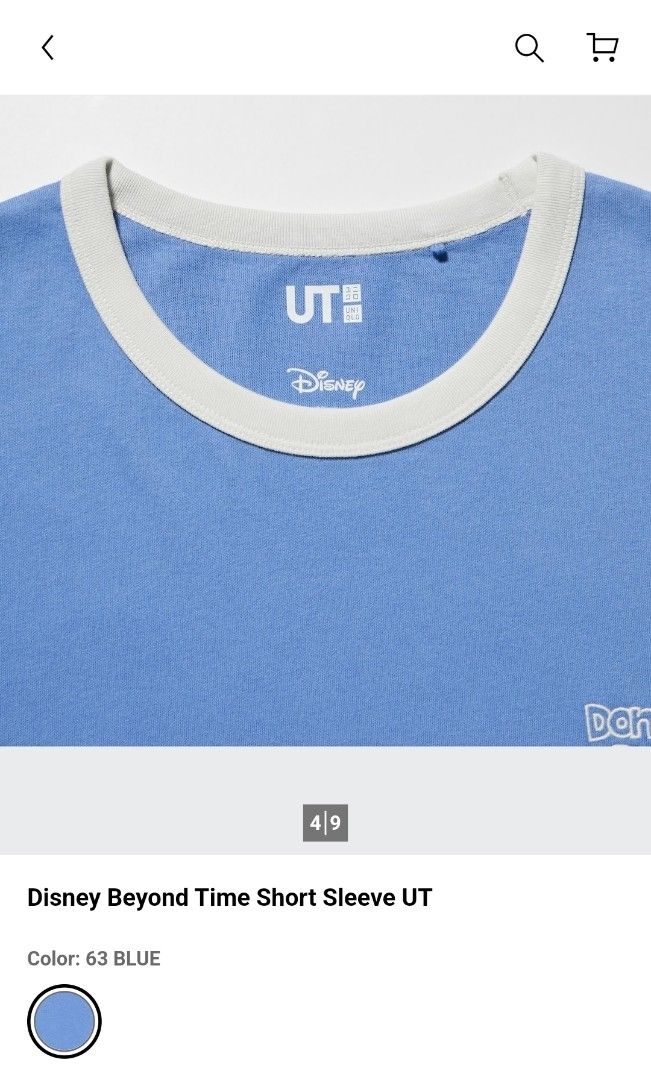 UNIQLOxDISNEY (Category: Tshirts & Polo Shirts ) located in General Trias. Submitted by ksclothingbyjuy (Listing ID 1465386016, Image 3). Description: Small on tag(Men) UNISEX Like New Condition No Issue.
