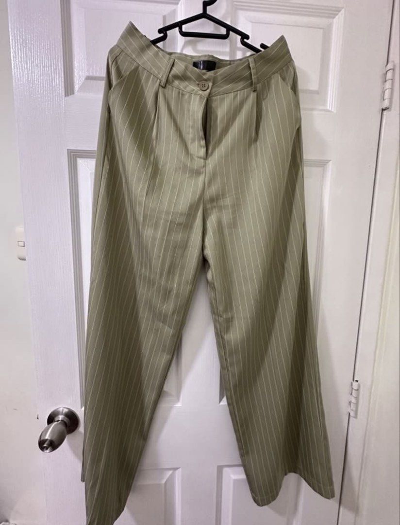 Vest and Pants Coords (Category: Sets or Coordinates) located in Taguig. Submitted by iangel.a (Listing ID 1465493630, Image 3). Description: Olive color, super nice!! Steal na to 😍 Bought each at separate price. Perfect for casual or office events 🥰 Bought it for 3k set na Top is small size Pants is medium size.
