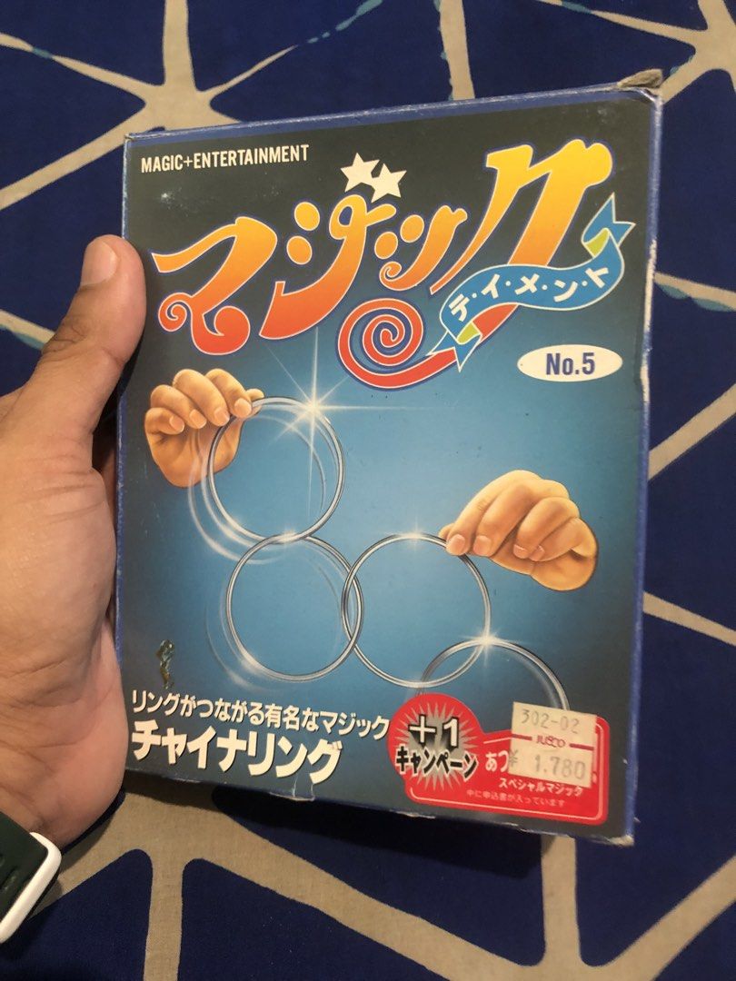 Vintage Magic Rings (Category: Educational & Learning Toys) located in Quezon City. Submitted by markgolveo (Listing ID 1465389409, Image 3). Description: Vintage Magic Rings.