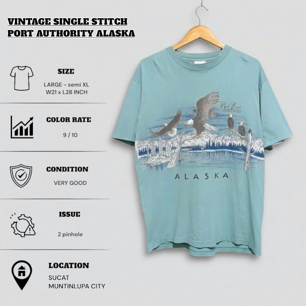 VINTAGE PORT AUTHORITY SINGLE STITCH (Category: Tshirts & Polo Shirts ) located in Muntinlupa City. Submitted by nofame12 (Listing ID 1465393468, Image 1). Description: PLEASE CHECK THE DETAILS OF THE ITEM KN FIRST PHOTO. LOCATION - SUCAT MUNTINLUPA CITY.