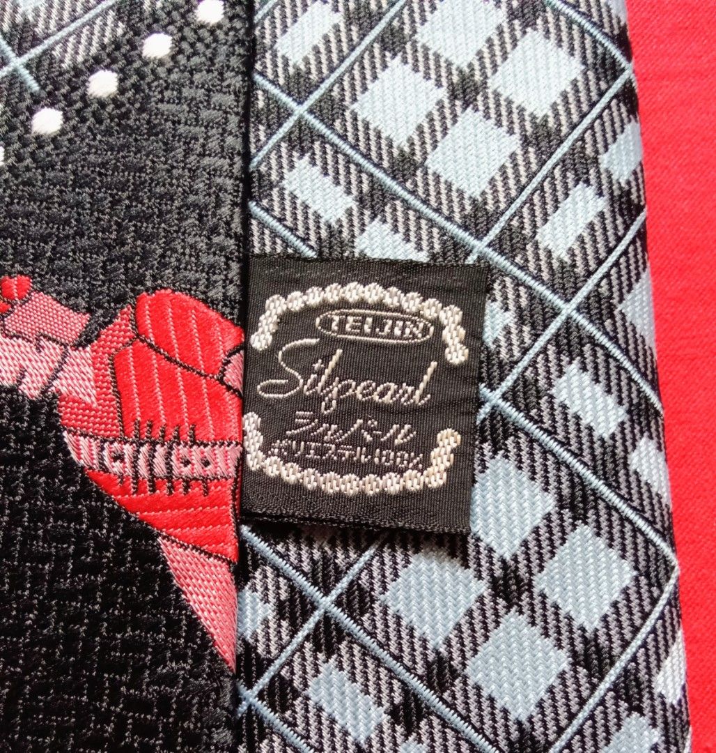 Vintage Teijin Silpearl necktie. (Category: Ties) located in Caloocan City. Submitted by screwielouie (Listing ID 1465431919, Image 3). Description: Item is in good condition. Teijin Silpearl brand. 100% polyester. If you're interested, I can do meetups, lalamove, or grab. Thank you..