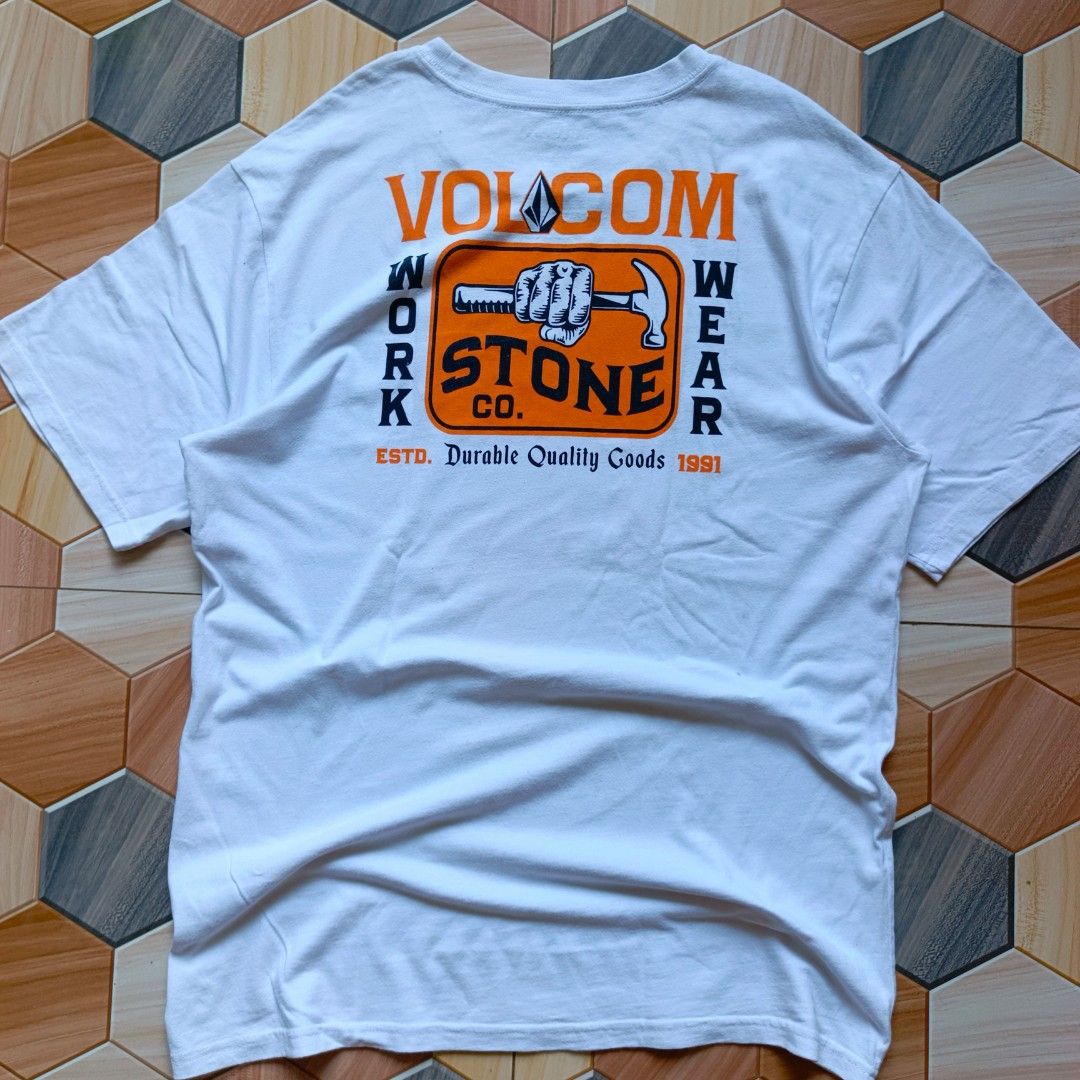 Volcom Work Stone Wear Shirt (Category: Tshirts & Polo Shirts ) located in Maramag. Submitted by thrifty777 (Listing ID 1465490939, Image 2). Description: Authentic Volcom Slightly Used Condition Location Maramag Bukidnon.