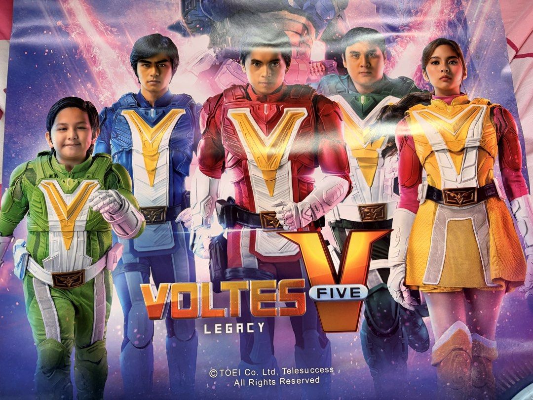 Voltes V legacy Poster (Category: Other Merchandise) located in Cainta. Submitted by 3m.online.store (Listing ID 1465390591, Image 2). Description: For sale: Voltes V Legacy Poster Size: 22 x 28 inches Pang add sa collection nyo..