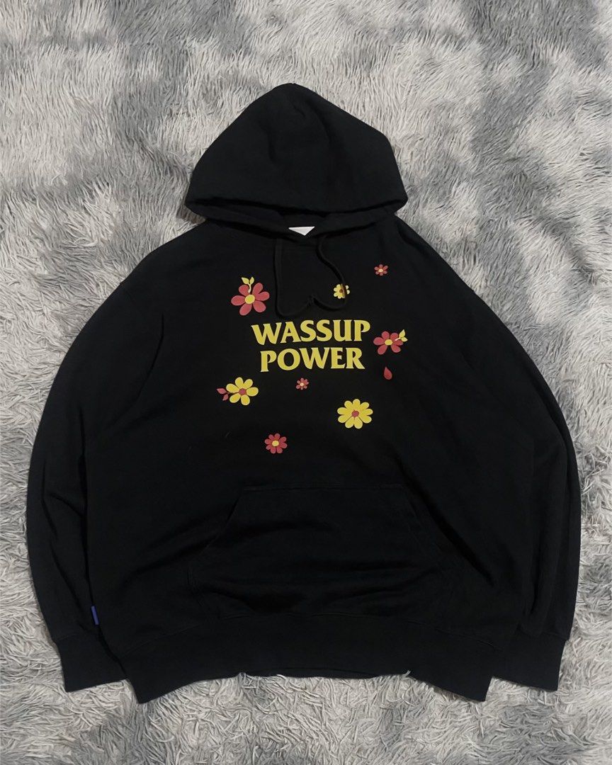 WASSUP POWER (Category: Hoodies) located in Manila. Submitted by hardtofindthings10 (Listing ID 1465405339, Image 1). Description: • WASSUP POWER Size : XL Dimes : 25 x 28 Flaw : NONE EXCELLENT CONDITION Please review the description and all photos carefully before purchasing. Don't hesitate to reach out if you have any questions..
