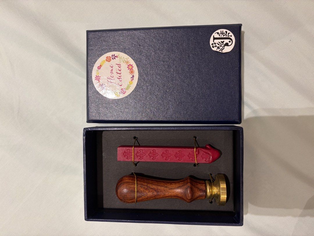 Wax Seal Stamp in letter J (Category: Stationery & School Supplies) located in Marikina City. Submitted by jlram (Listing ID 1465396233, Image 1). Description: .