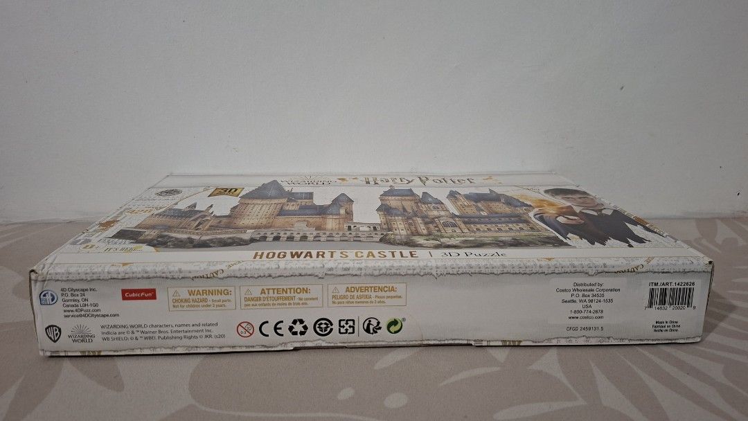 Wizarding World Harry Potter Hogwarts Castle 3D Puzzle (Category: Board Games & Puzzles) located in Imus. Submitted by pick_and_dig (Listing ID 1465428117, Image 3). Description: 🪄 Bring Hogwarts to Life: Harry Potter Hogwarts Castle 3D Puzzle (428 Pieces) Recreate the magic of the Wizarding World right in your own living room! This officially licensed 4D Cityscape Harry Potter Hogwarts Castle 3D Puzzle is the ultimate challenge and display piec