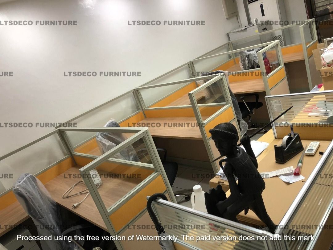 workstaiton tables modular office partition furnitures (Category: Office Furniture & Fixtures) located in Quezon City. Submitted by ltsdecofurniture (Listing ID 1465386055, Image 2). Description: 👉Are you looking for WORKSTATION, MODULAR CUBICLES OFFICE PARTITION, and OFFICE FURNITURE SUPPLIER? LTSDECO Furniture, is direct supplier, manufacturer, and trusted provider of high quality, affordable and durable modular office divider partition, home 