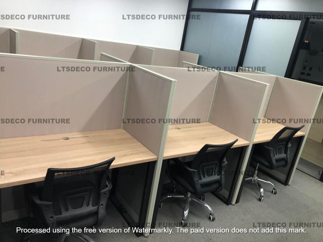 workstation tables modular office partitions (Category: Office Furniture & Fixtures) located in Caloocan City. Submitted by cheska.ltsdeco (Listing ID 1465384061, Image 3). Description: 👉Are you looking for WORKSTATION, MODULAR CUBICLES OFFICE PARTITION, and OFFICE FURNITURE SUPPLIER? LTSDECO Furniture, is direct supplier, manufacturer, and trusted provider of high quality, affordable and durable modular office divider partition, home and office