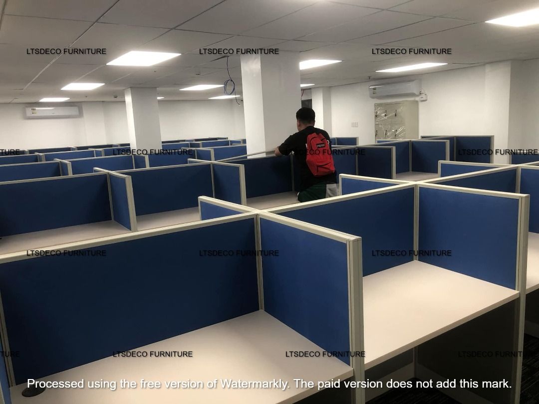 workstation tables modular office partitions (Category: Office Furniture & Fixtures) located in Caloocan City. Submitted by sandy.furniture (Listing ID 1465386398, Image 3). Description: 👉Are you looking for WORKSTATION, MODULAR CUBICLES OFFICE PARTITION, and OFFICE FURNITURE SUPPLIER? LTSDECO Furniture, is direct supplier, manufacturer, and trusted provider of high quality, affordable and durable modular office divider partition, home and offic