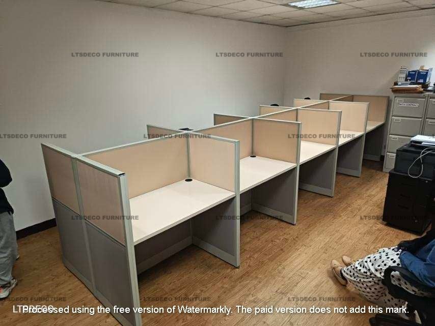 workstation tables modular office partitions (Category: Office Furniture & Fixtures) located in Caloocan City. Submitted by cheska.ltsdeco (Listing ID 1465432580, Image 3). Description: 👉Are you looking for WORKSTATION, MODULAR CUBICLES OFFICE PARTITION, and OFFICE FURNITURE SUPPLIER? LTSDECO Furniture, is direct supplier, manufacturer, and trusted provider of high quality, affordable and durable modular office divider partition, home and office