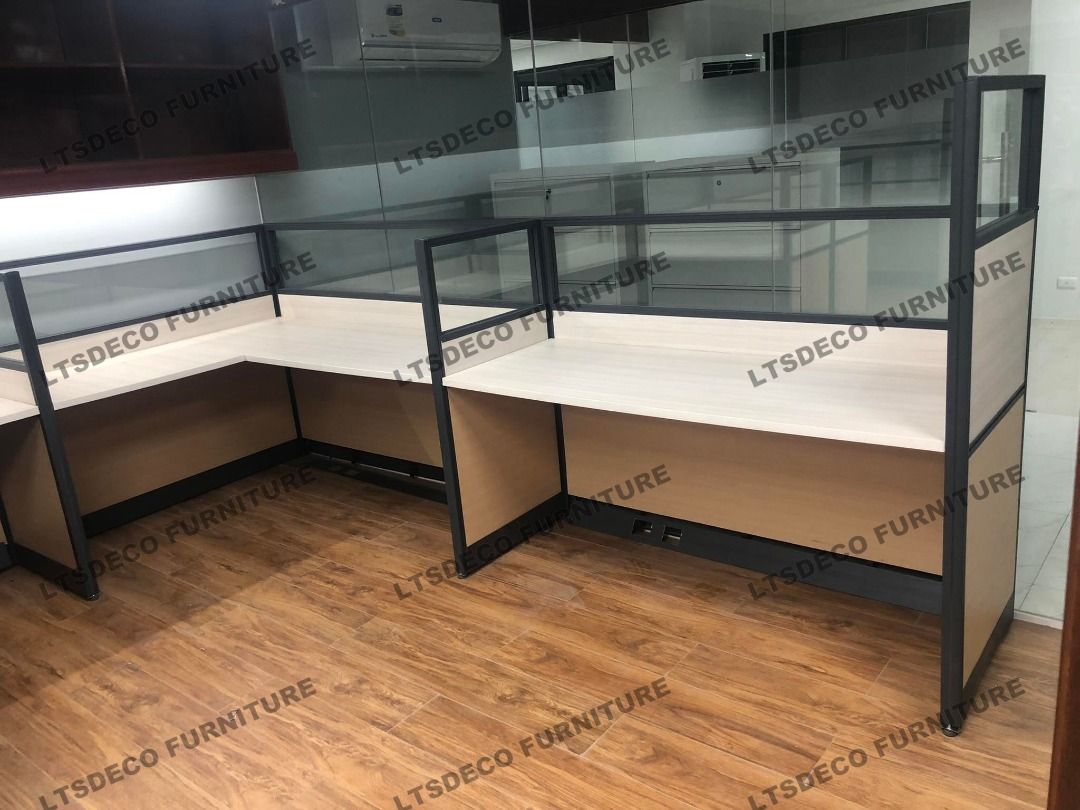 workstation tables modular office partitions (Category: Office Furniture & Fixtures) located in Quezon City. Submitted by janis666 (Listing ID 1465442657, Image 3). Description: 👉Are you looking for WORKSTATION, MODULAR CUBICLES OFFICE PARTITION, and OFFICE FURNITURE SUPPLIER? LTSDECO Furniture, is direct supplier, manufacturer, and trusted provider of high quality, affordable and durable modular office divider partition, home and office furnitu