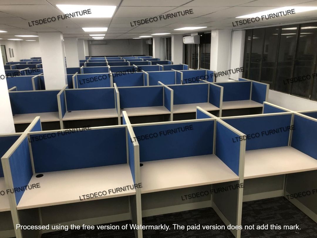 workstation tables modular office partitions (Category: Office Furniture & Fixtures) located in Quezon City. Submitted by sandy444 (Listing ID 1465450648, Image 3). Description: 👉Are you looking for WORKSTATION, MODULAR CUBICLES OFFICE PARTITION, and OFFICE FURNITURE SUPPLIER? LTSDECO Furniture, is direct supplier, manufacturer, and trusted provider of high quality, affordable and durable modular office divider partition, home and office furnitu
