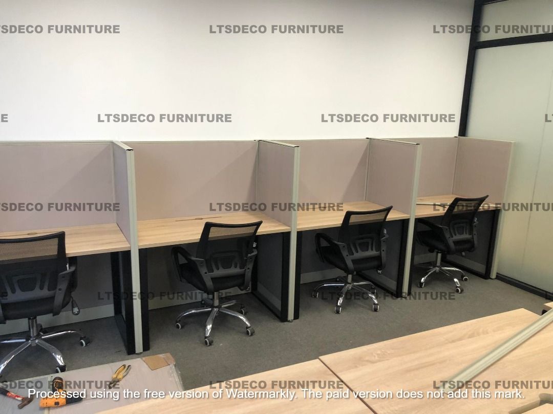 workstatoon table modular office partition furnitures (Category: Office Furniture & Fixtures) located in Caloocan City. Submitted by cheska.ltsdeco (Listing ID 1465397388, Image 2). Description: 👉Are you looking for WORKSTATION, MODULAR CUBICLES OFFICE PARTITION, and OFFICE FURNITURE SUPPLIER? LTSDECO Furniture, is direct supplier, manufacturer, and trusted provider of high quality, affordable and durable modular office divider partition, home a