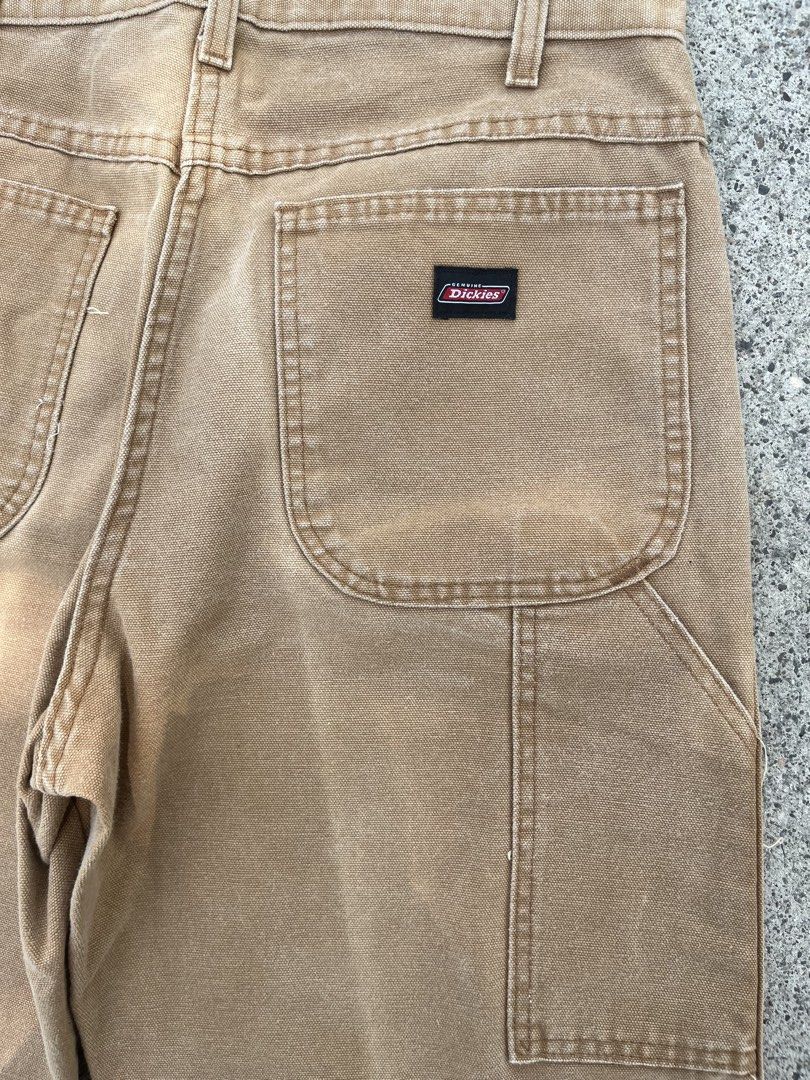Wrangler Canvas Work Pants Size W34 W22 LO11 (Category: Jeans) located in Cebu City. Submitted by guttathreads (Listing ID 1465458548, Image 3). Description: - Brand: Wrangler - Style: Canvas work pants / Rugged workwear - Color: Brown with contrast white stitching - Size: 34 - Material: 100% cotton (sturdy duck canvas) - Origin: Made in Mexico - Care: Machine washable.