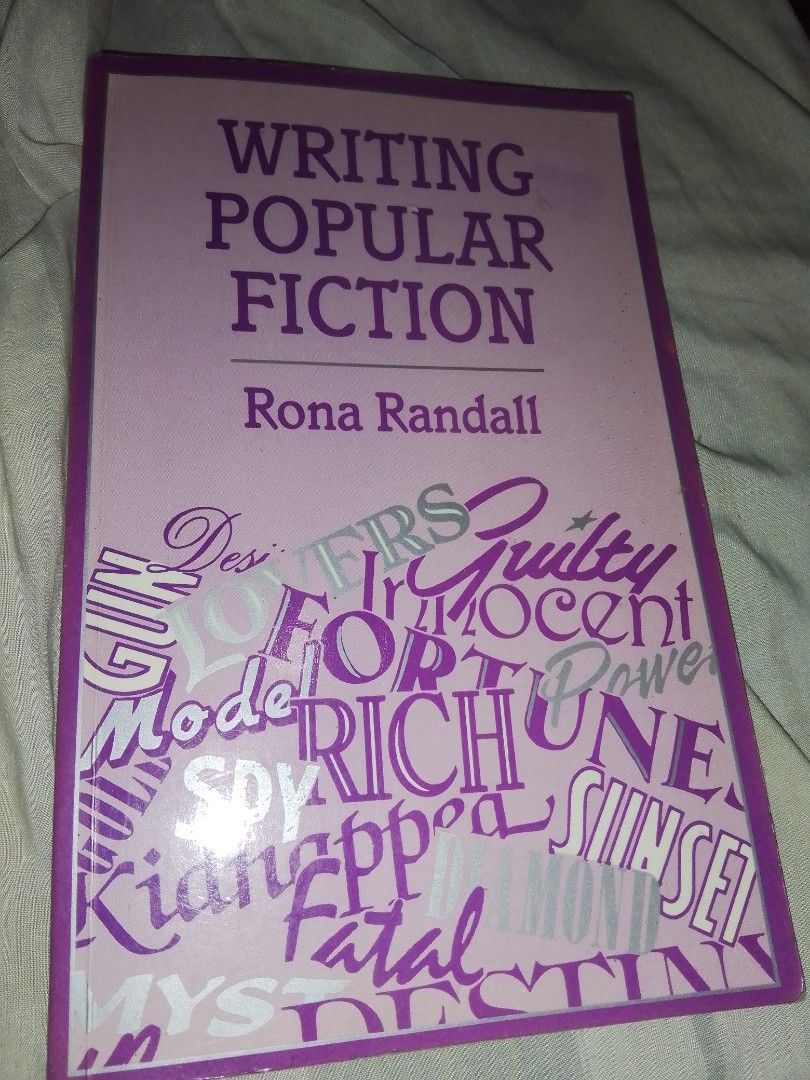 Writing Popular Fiction by Rona Randall (Category: Storybooks) located in Manila. Submitted by alanty67 (Listing ID 1465420129, Image 1). Description: Great for helping you start writing your own fiction pieces..