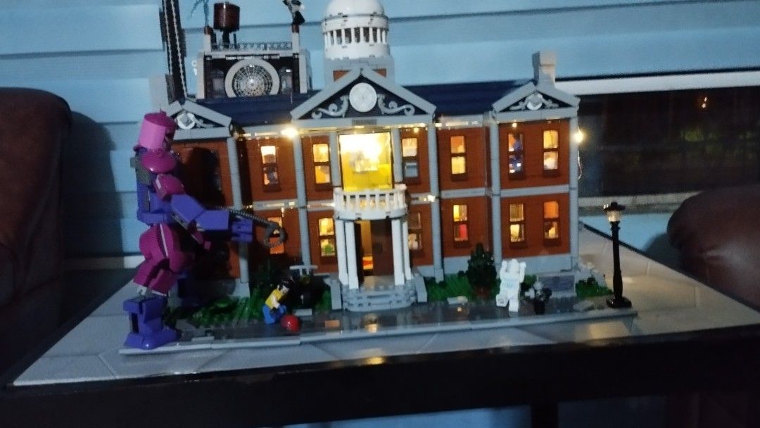 X-Mansion Building Blocks (Category: Lego & Building Sets) located in San Pablo. Submitted by thebeehivecollectibles (Listing ID 1465417634, Image 2). Description: Building Blocks X-Men's X-Mansion (1 left) - P5,600 Enjoy Building The X-Mansion with multiple rooms inside (Classroom, Cerebro, Danger Room, etc.) including 10 mini-figs (Prof. X, Magneto, Cyclops, Jean, Wolverine, etc.) Picture Posted for model references, you will get the unbuilt bl