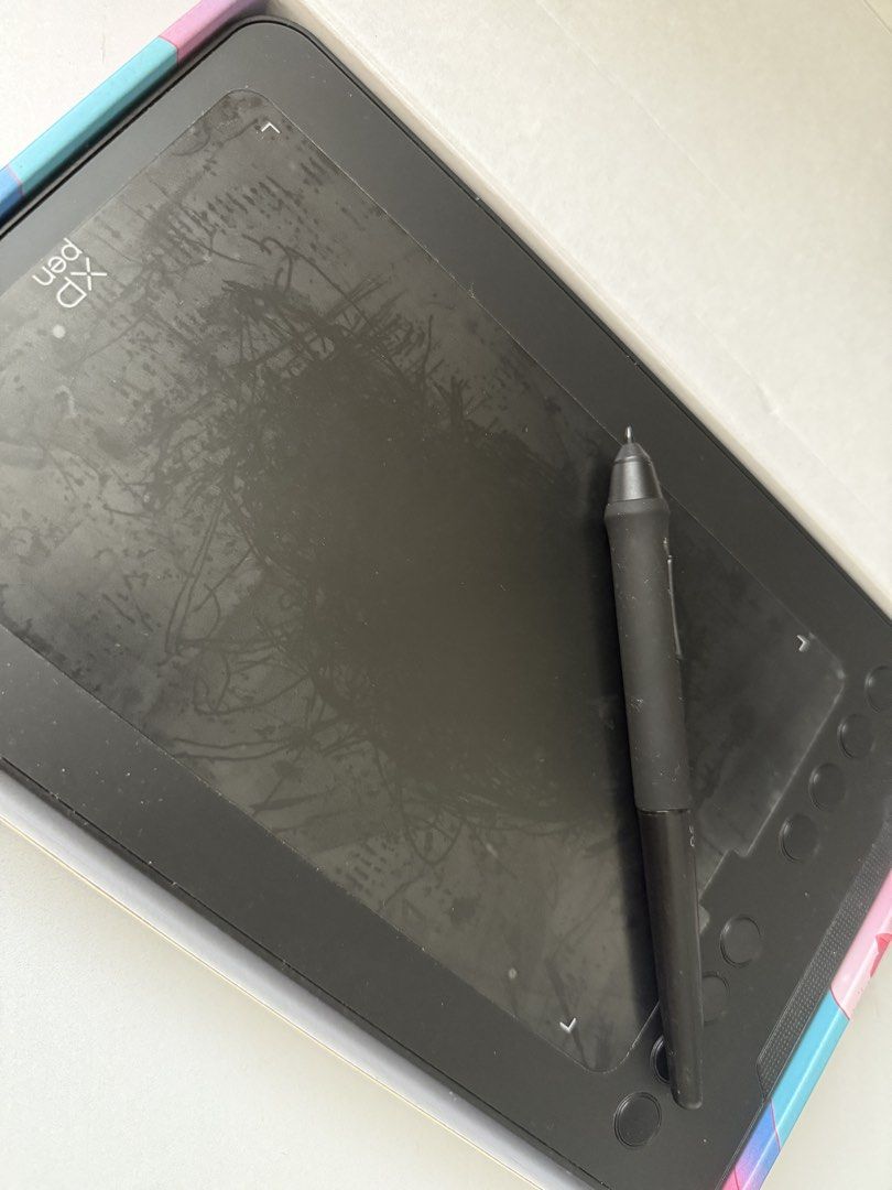XP Pen Deco Mini7 V2 Drawing Tablet (Category: Other Mobile & Gadget Accessories) located in Caloocan City. Submitted by elle0001 (Listing ID 1465401371, Image 2). Description: - With box - battery-free stylus - manuals - only use twice - no issue - last price posted.