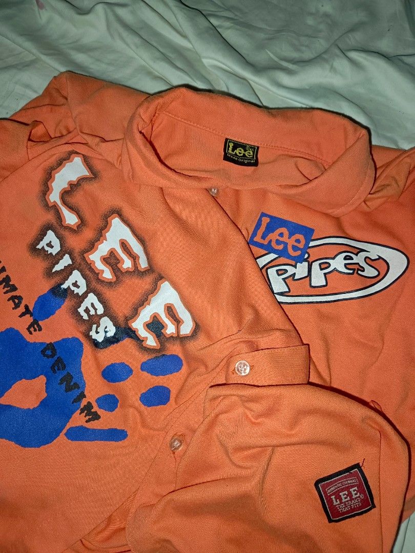 Y2k Lee pipes polo (Category: Tshirts & Polo Shirts ) located in San Antonio. Submitted by dailyhustle_stwr (Listing ID 1462319882, Image 2). Description: 23x30.