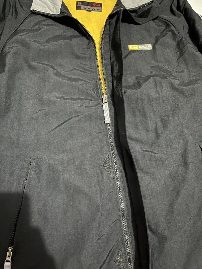 Y2K Vintage VANS 66 Jacket (Category: Coats, Jackets and Outerwear) located in Alburquerque. Submitted by thrift.sht (Listing ID 1465399780, Image 2). Description: Y2K Vintage VANS 66 Jacket 🖤 Size L-XL 9.5/10 condition Waterproof goods pa No flaws Meet up: cebu city Ship via J&T / Lalamove IG: @THRIFT.SHT DM for more pics!.