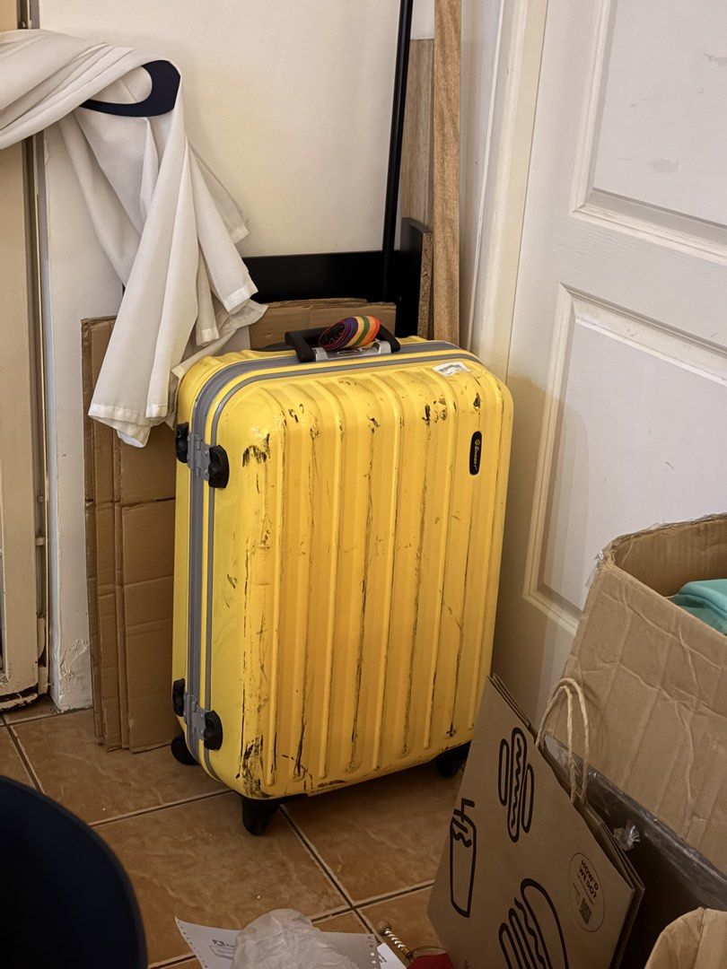 Yellow luggage (Category: Luggage) located in Las Pinas. Submitted by purjecollective (Listing ID 1465503563, Image 1). Description: .
