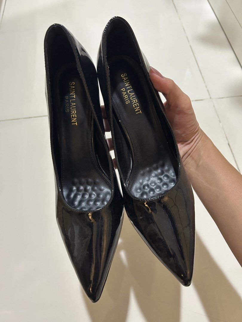 YSL Opyum Pumps EU 41 (Category: Sneakers & Footwear) located in Makati City. Submitted by miss.manolos.closet (Listing ID 1465404980, Image 3). Description: Sizing runs small, fits perfectly on my 25.5 cm feet.