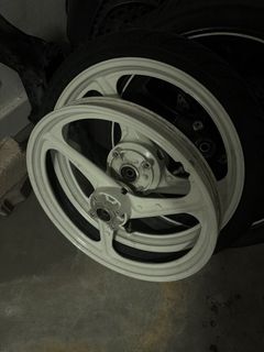 Aerox v1 17 Inch RCB Rim, Motorcycles, Motorcycle Accessories on Carousell