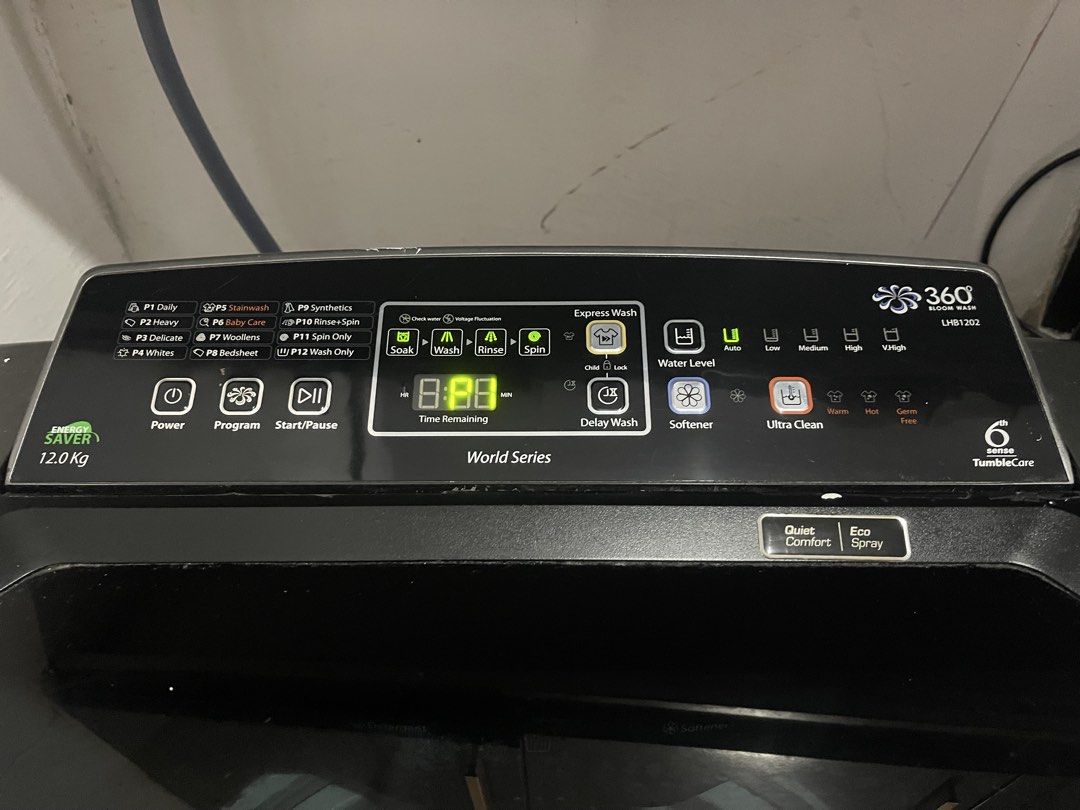 12 kg. 360 Whirlpool Fully Automatic Washer (Category: Cleaning Tools & Supplies) located in Rizal. Submitted by percydwom (Listing ID 1469251661, Image 2). Description: Product name: 360 Whirlpool LHB802 12 kg. Top Load Fully Automatic Washer Bought for 32k Selling for 15k Walang issue Price slightly negotiable Location: tagpos, binangonan Rizal.