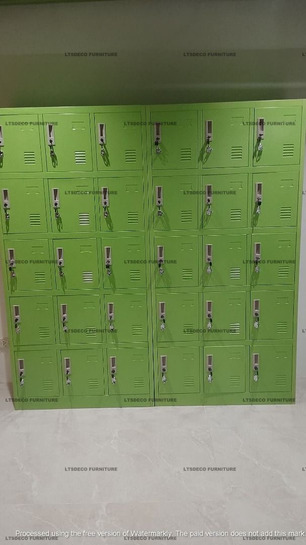 15 DOOR REPAINT STEEL LOCKER OFFICE FURNITURE OFFICE PARTITION ...
