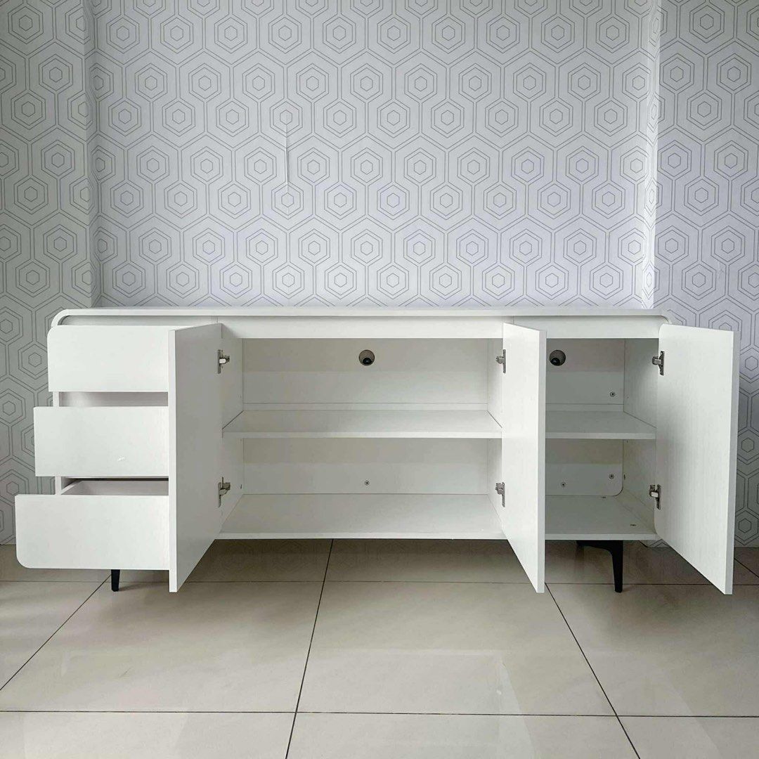 160cm tv rack Tv Table Stand Material E0 solid wood eco wood (Category: Shelves, Cabinets & Racks) located in Valenzuela. Submitted by jhagonzales (Listing ID 1469298680, Image 2). Description: .