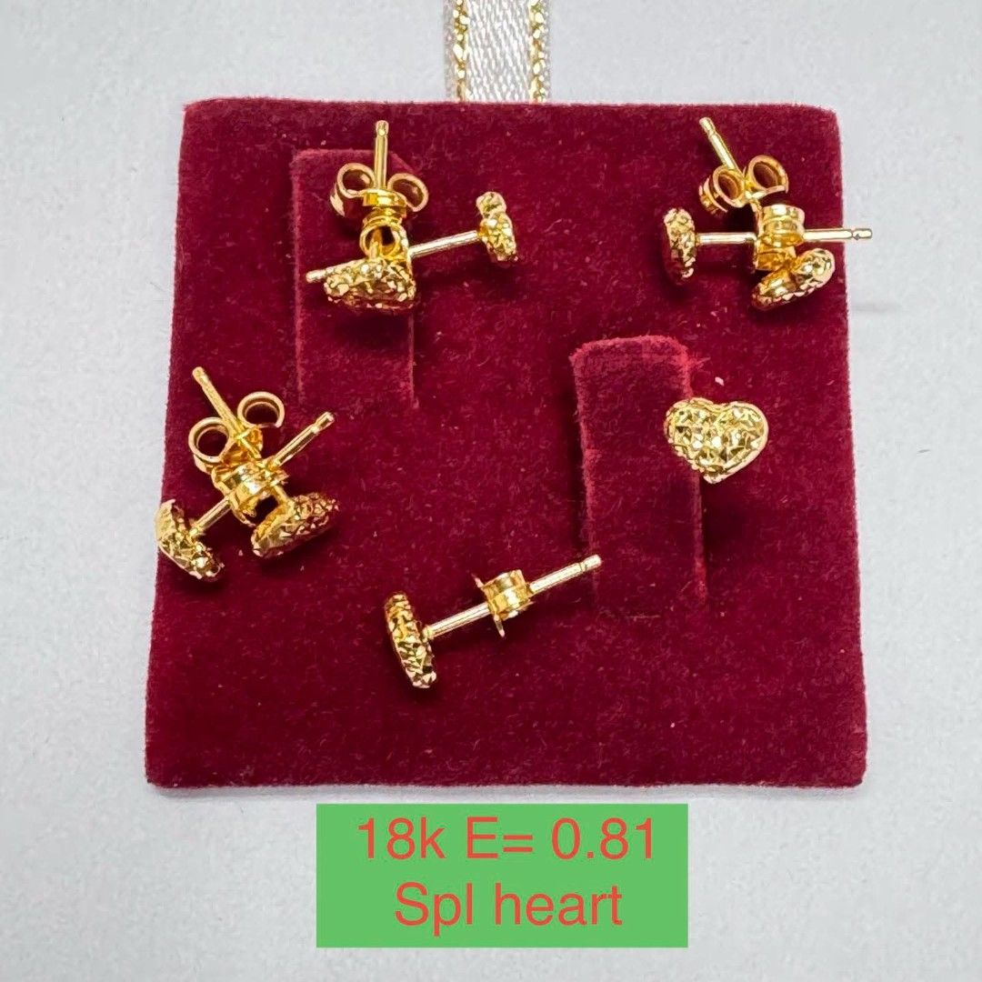 18K SAUDI GOLD PAWNABLE (Category: Earrings) located in Marikina City. Submitted by jhem.andcojewelry (Listing ID 1469254912, Image 1). Description: .